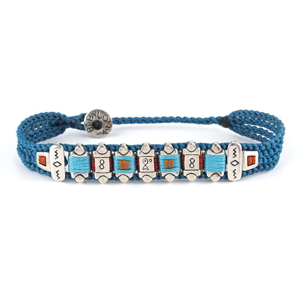 Fishing on The Beach Bracelet 935° Sterling Silver