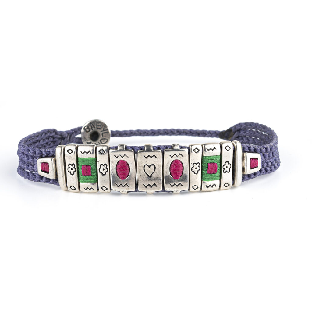 Tiles of Trust Bracelet 935° Sterling Silver