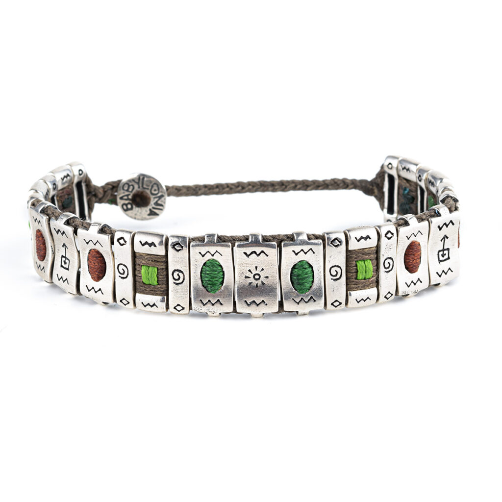 Bars of Soul Bracelet 935° Sterling Silver