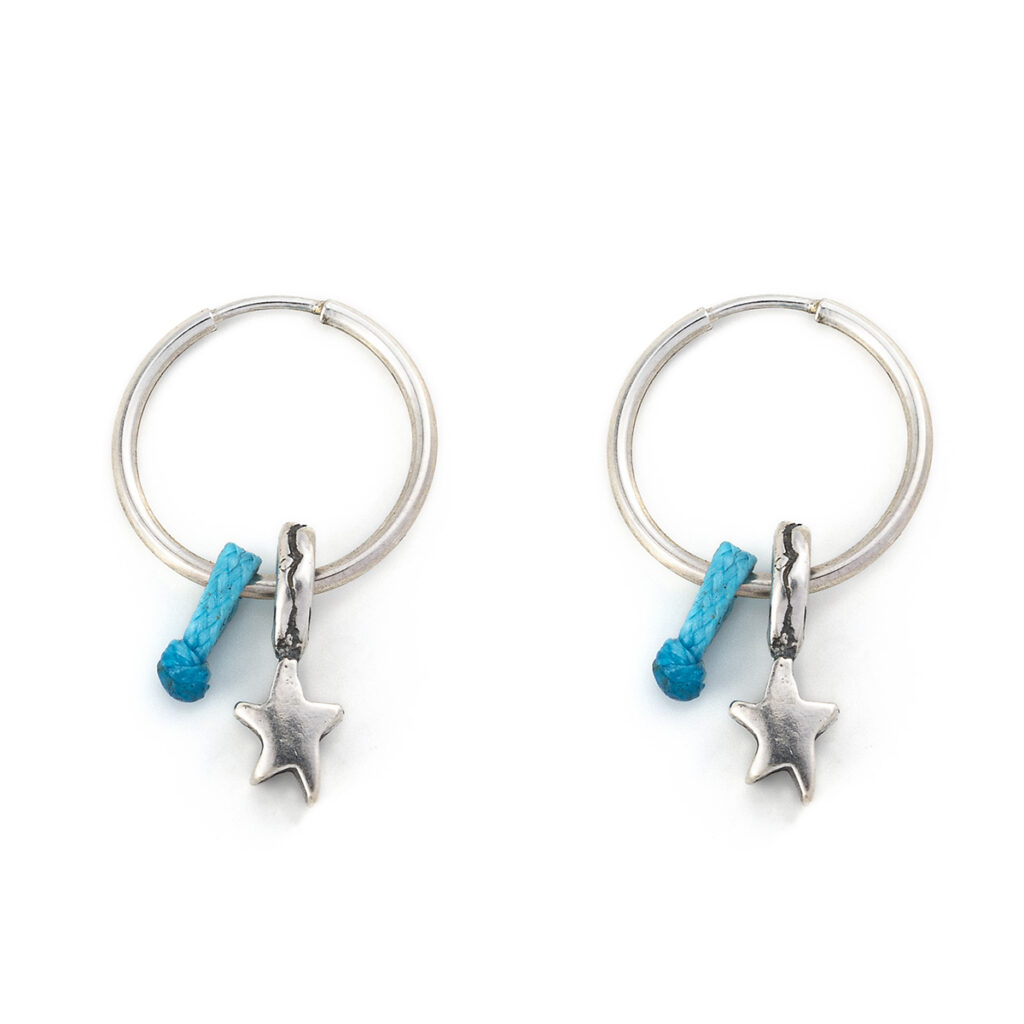 Hanging Hope Earrings 935° Sterling Silver