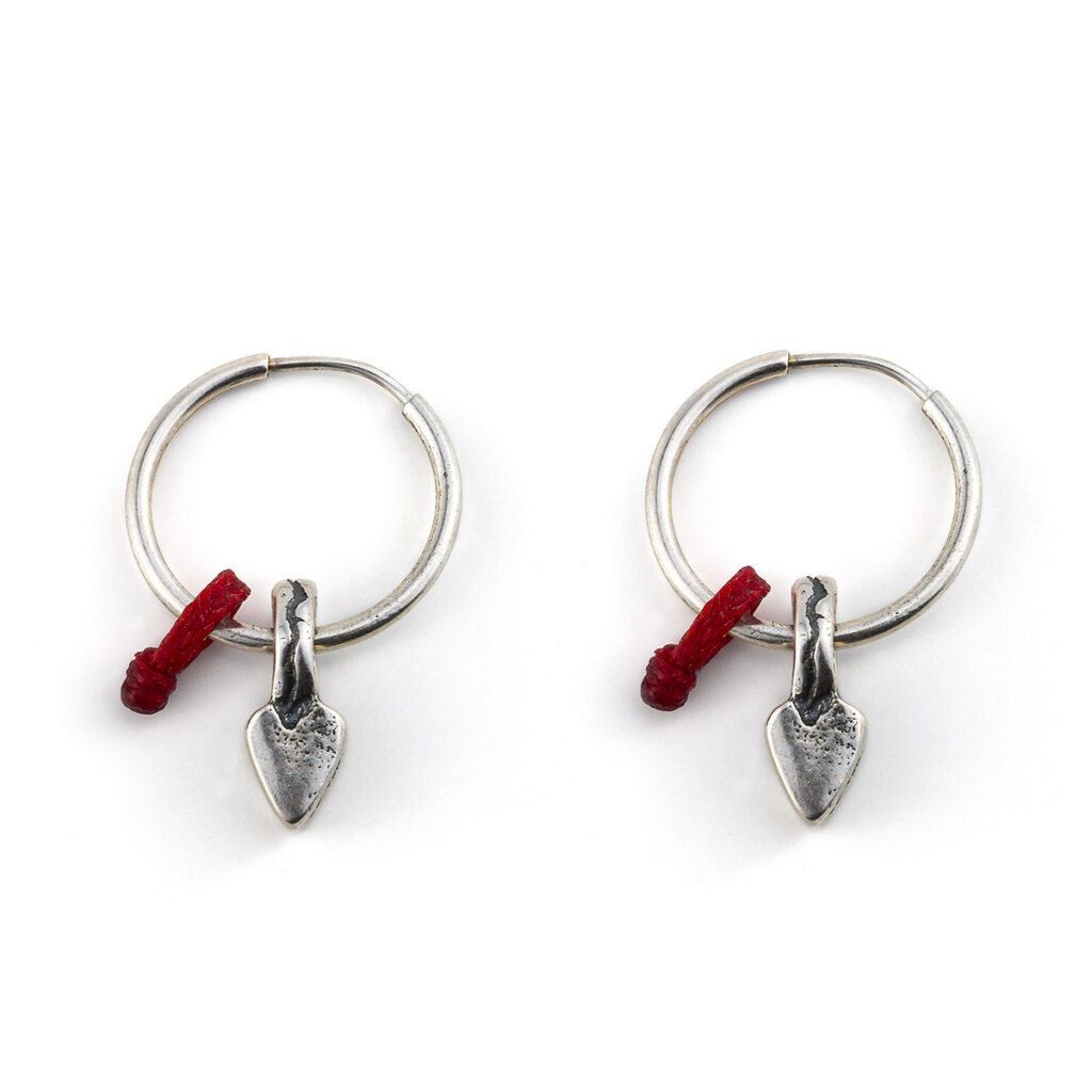 Love Earrings 935° Sterling Silver