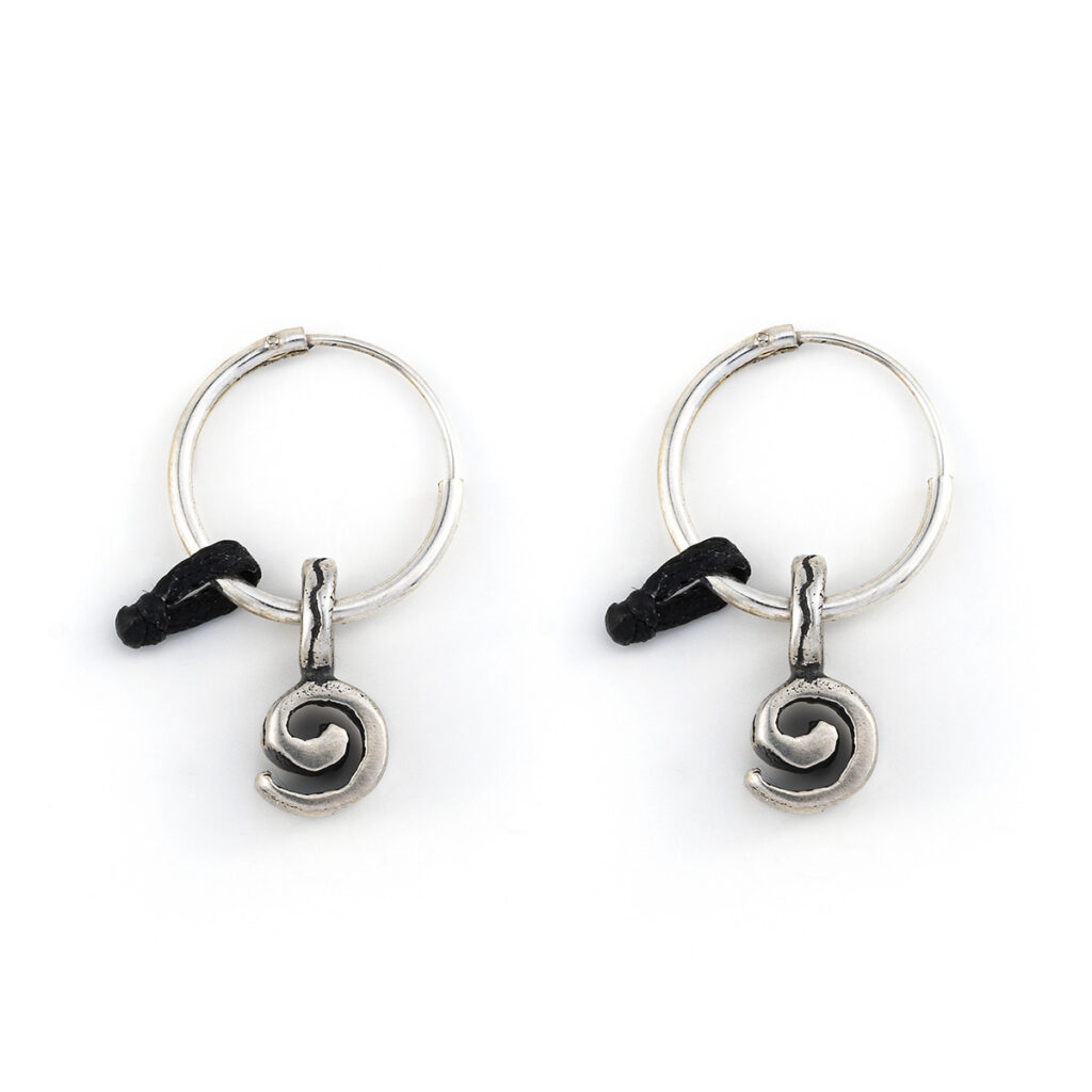 Soul Earrings 935° Sterling Silver