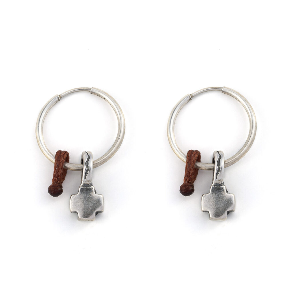 Faith Earrings 935° Sterling Silver