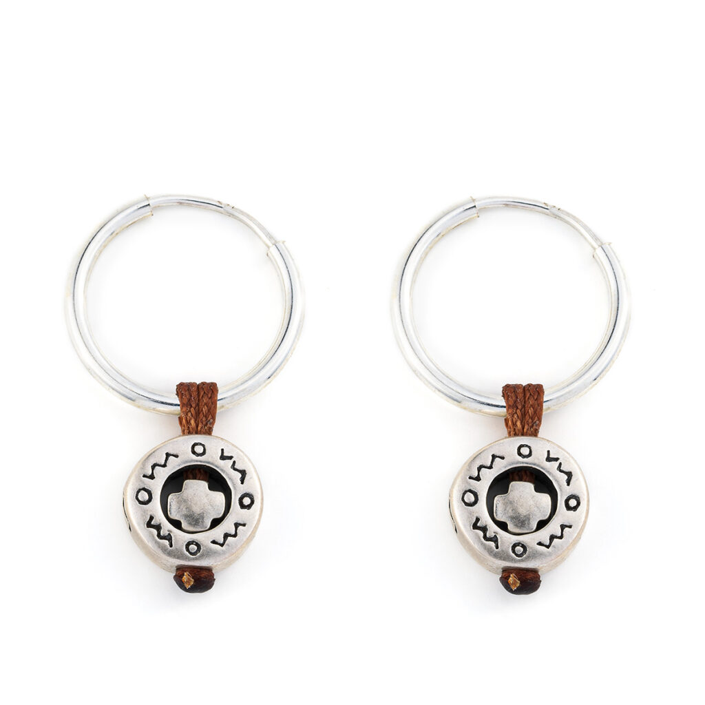 Faith Earrings 935° Sterling Silver