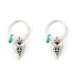 Hope & Peace Earrings 935° Sterling Silver - Image 2