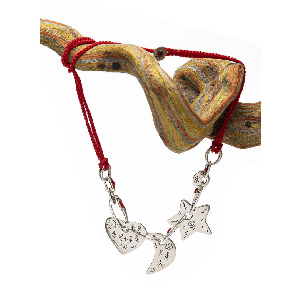 Heavenly Loved Necklace 935° Sterling Silver