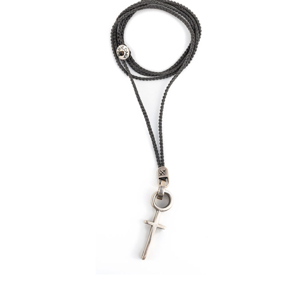 Faith in Cyrcle Necklace 935° Sterling Silver