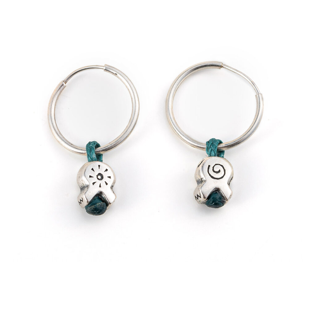 Soul Earrings 935° Sterling Silver