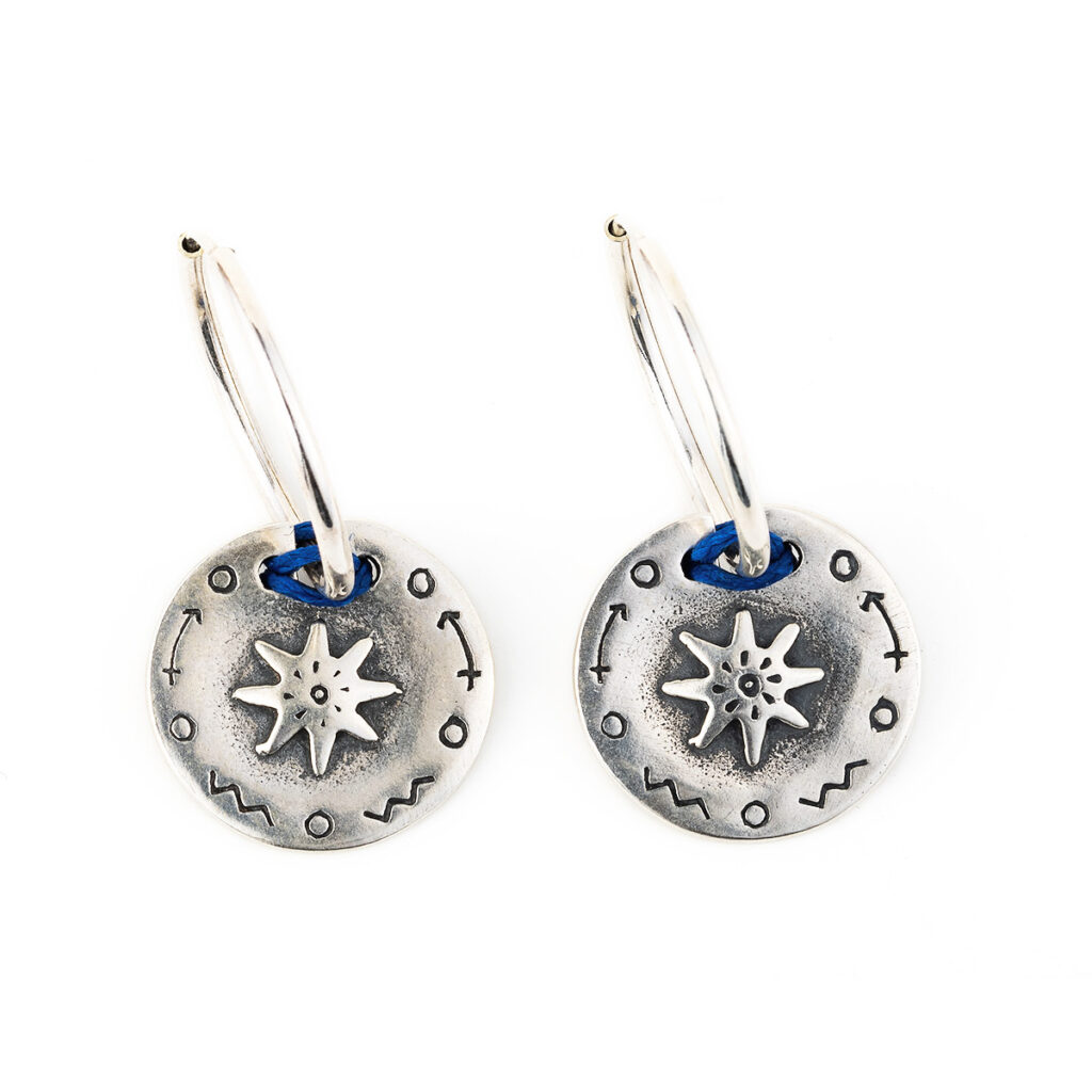 Trust Earrings 935° Sterling Silver