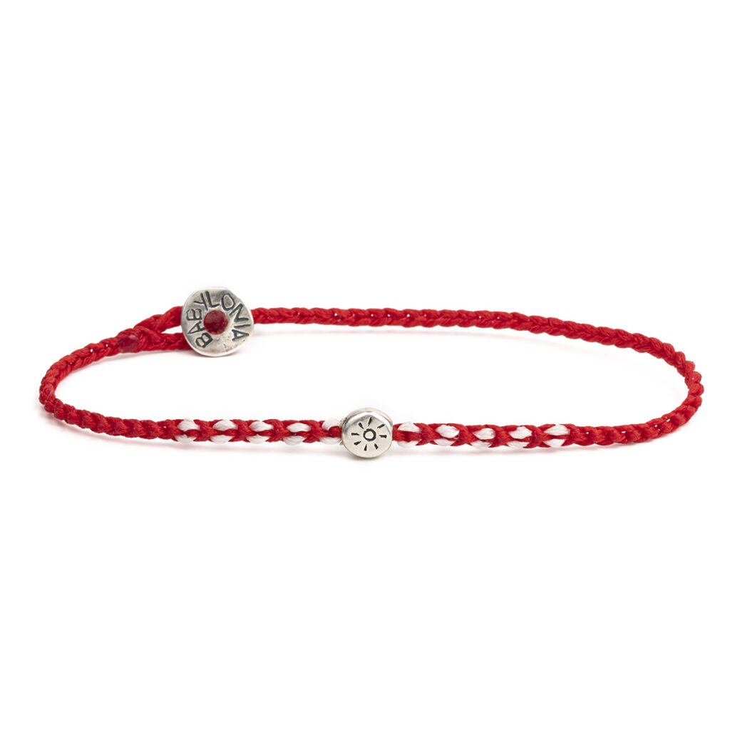 March Round Sun Bracelet 935° Sterling Silver