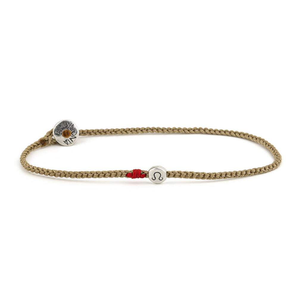 Circle Leo Bracelet 935° Sterling Silver - 14 Colors