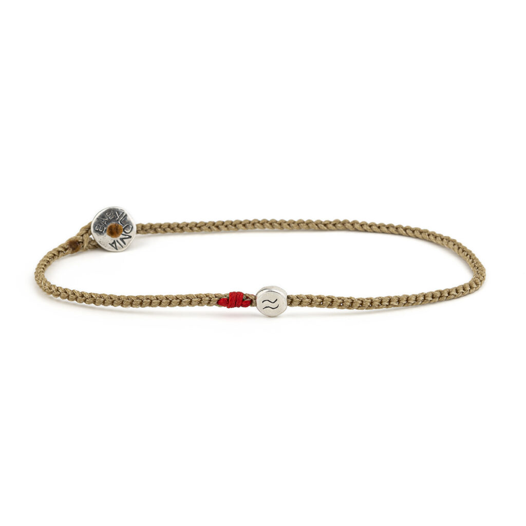 Circle Aquarius Bracelet 935° Sterling Silver - 14 Colors