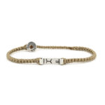 Tetragon Pisces Bracelet 935° Sterling Silver - 12 Colors - Image 2