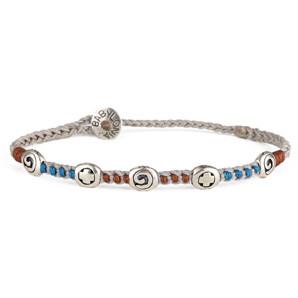 Soul in Crosses Bracelet 935° Sterling Silver