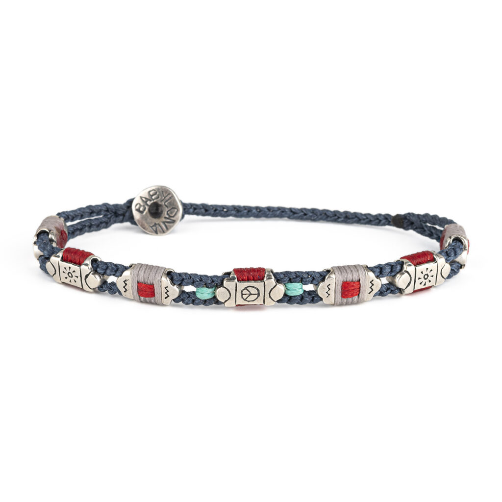 Sunful Peace Bracelet 935° Sterling Silver