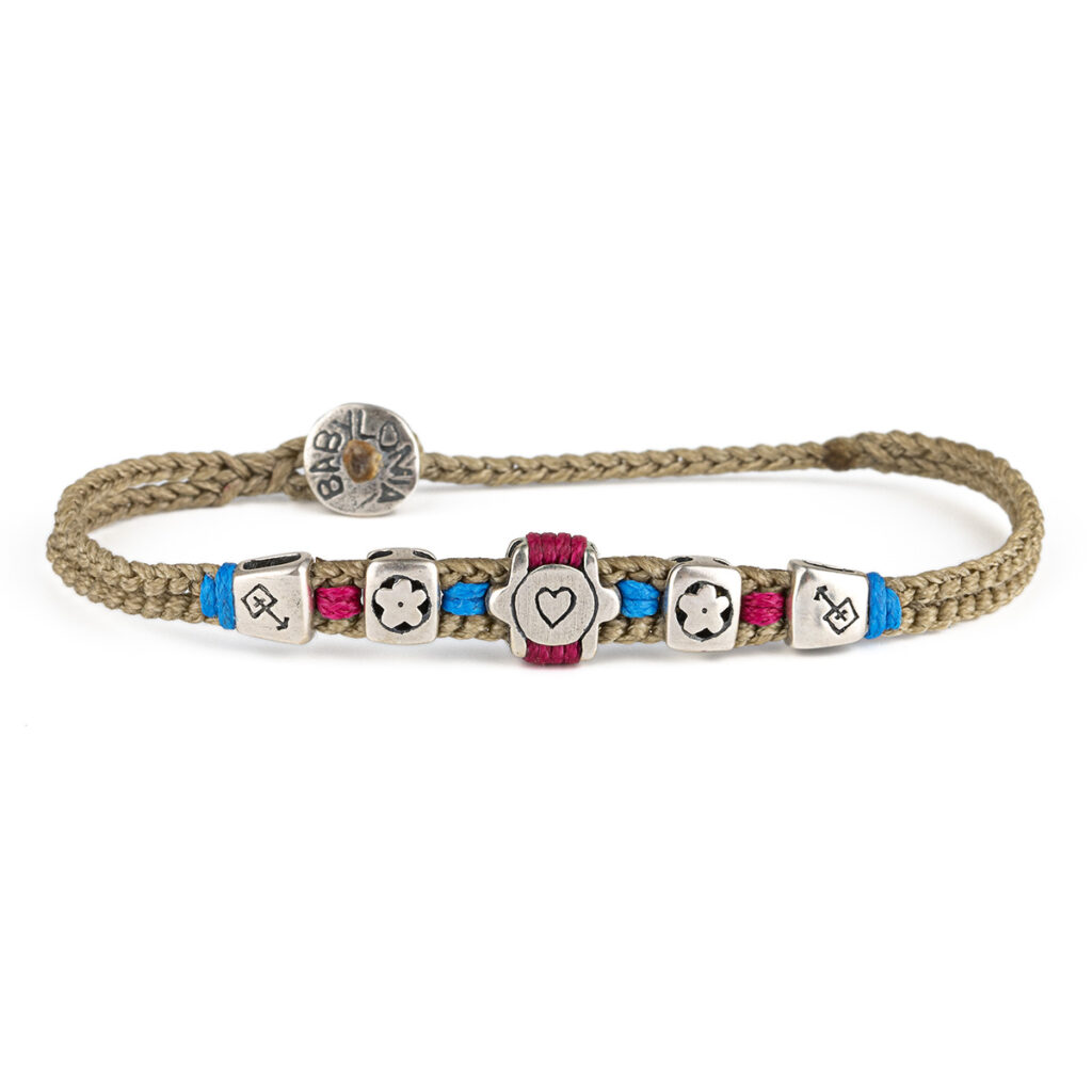 Love Your Trust Bracelet 935° Sterling Silver