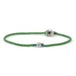 Solid Peace Bracelet 935° Sterling Silver - Image 2