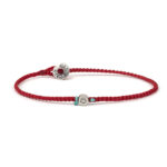 Solid Heart Bracelet 935° Sterling Silver - Image 2