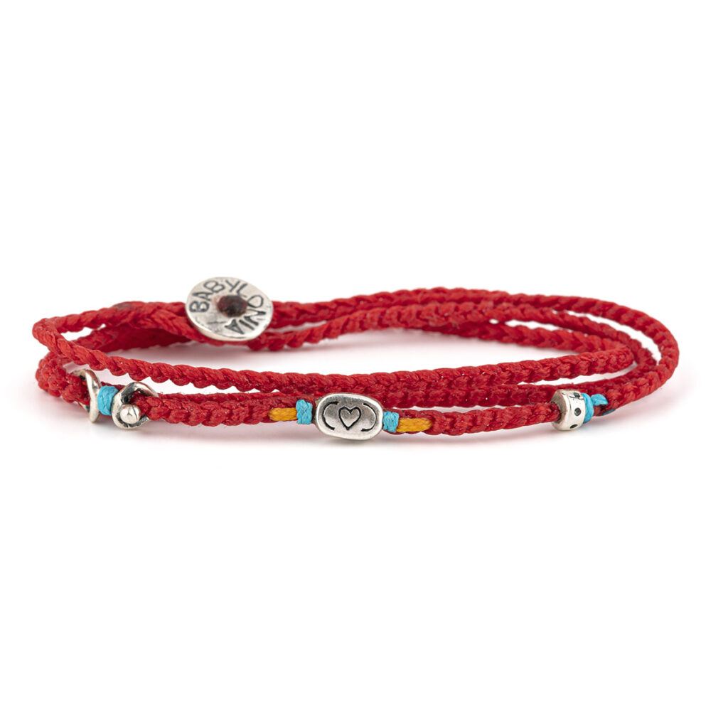 Oneway to Love Wrap Bracelet 935° Sterling Silver