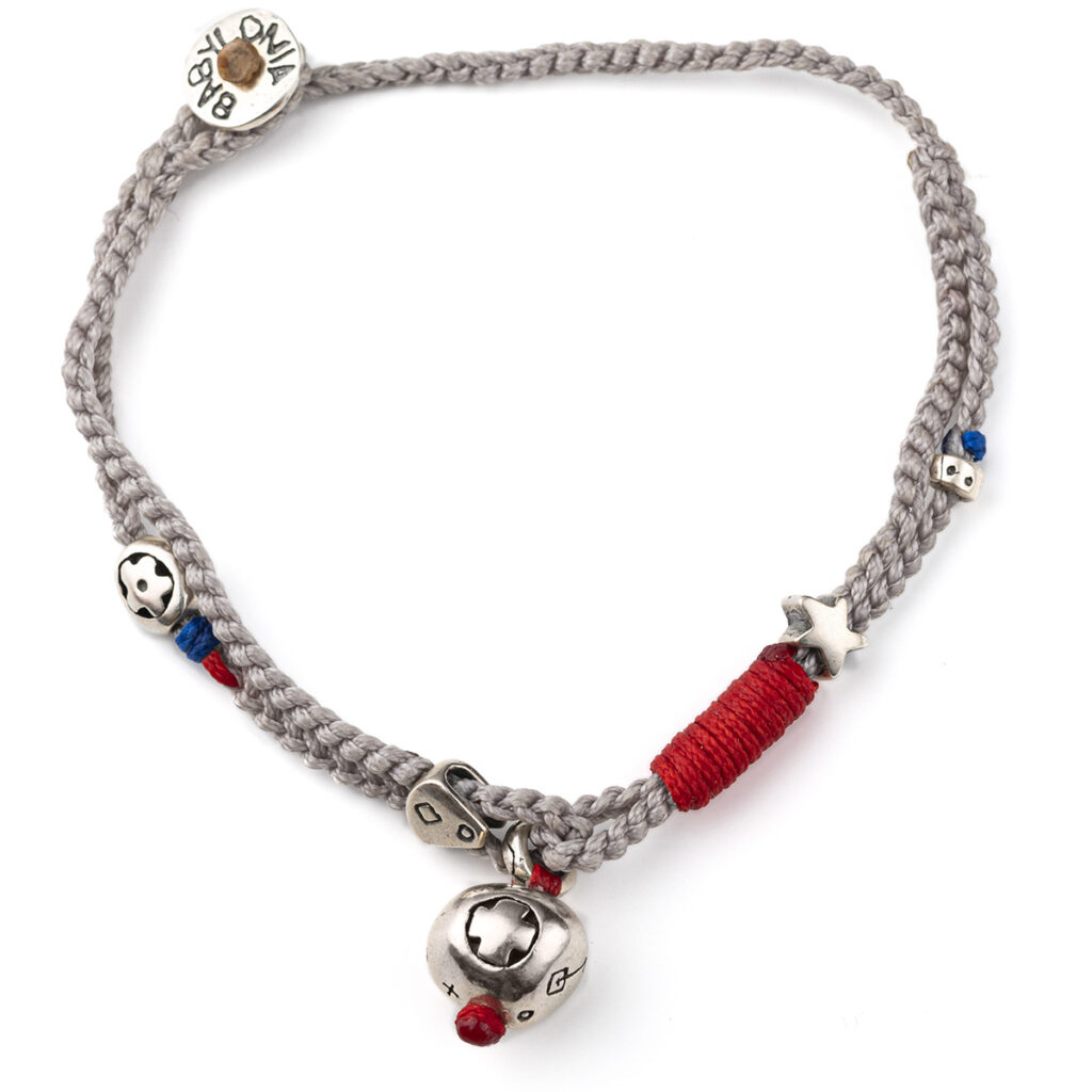 Wrecking Faith Ball Bracelet 935° Sterling Silver