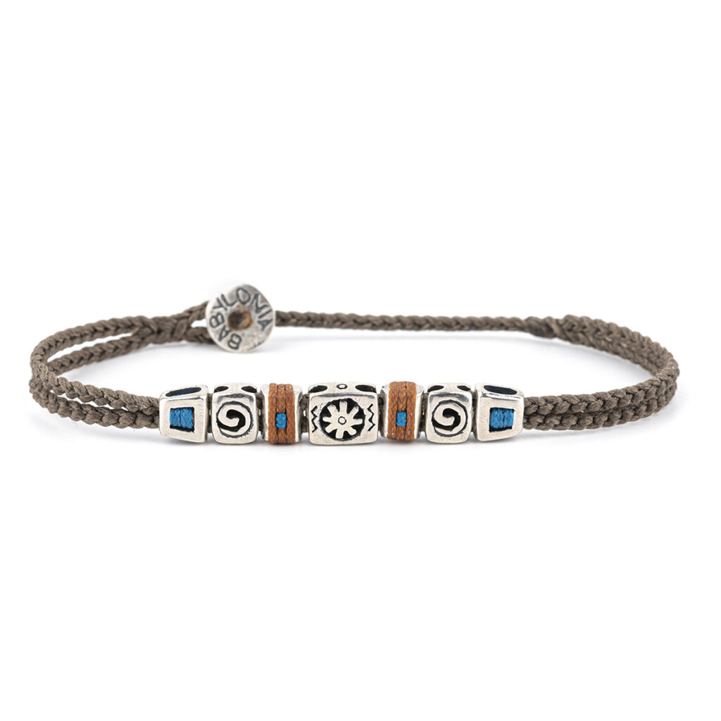 Optimism Cube Bracelet 935° Sterling Silver