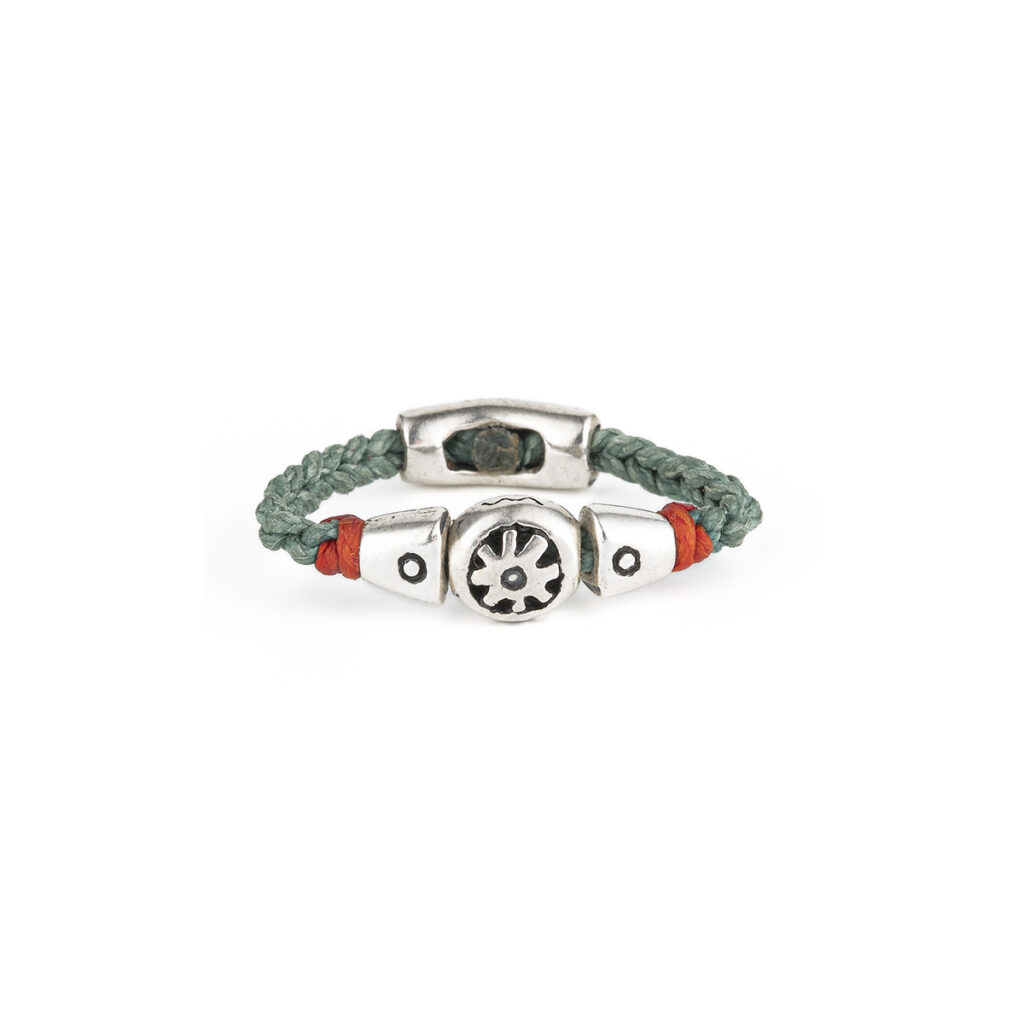 Sun on Thin Ice Ring 935° Sterling Silver