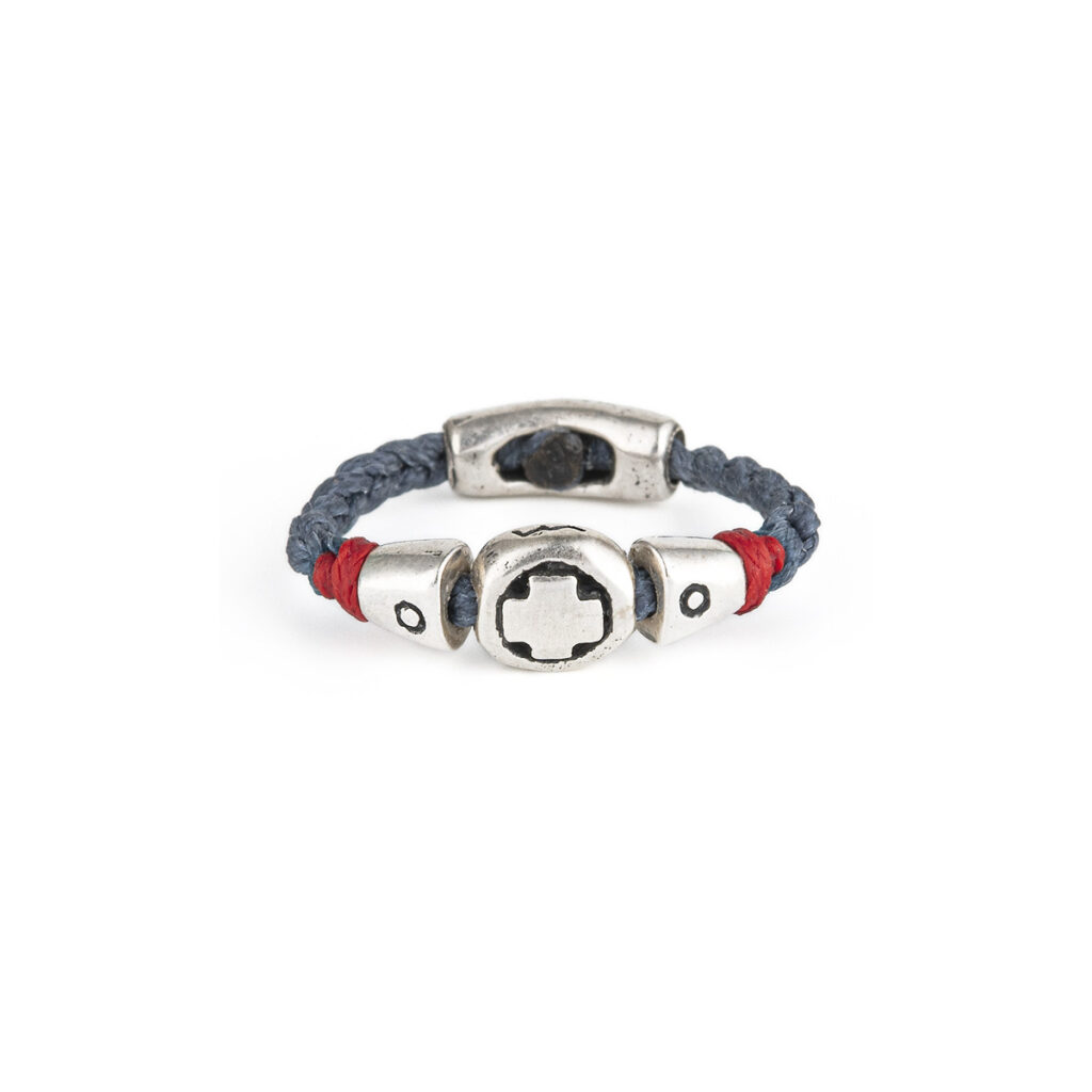 Faith on Thin Ice Ring 935° Sterling Silver