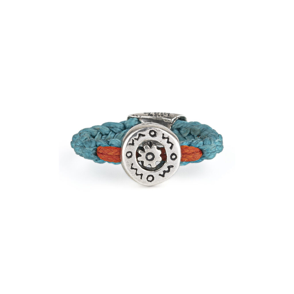 Wheel of Optimism Ring 935° Sterling Silver