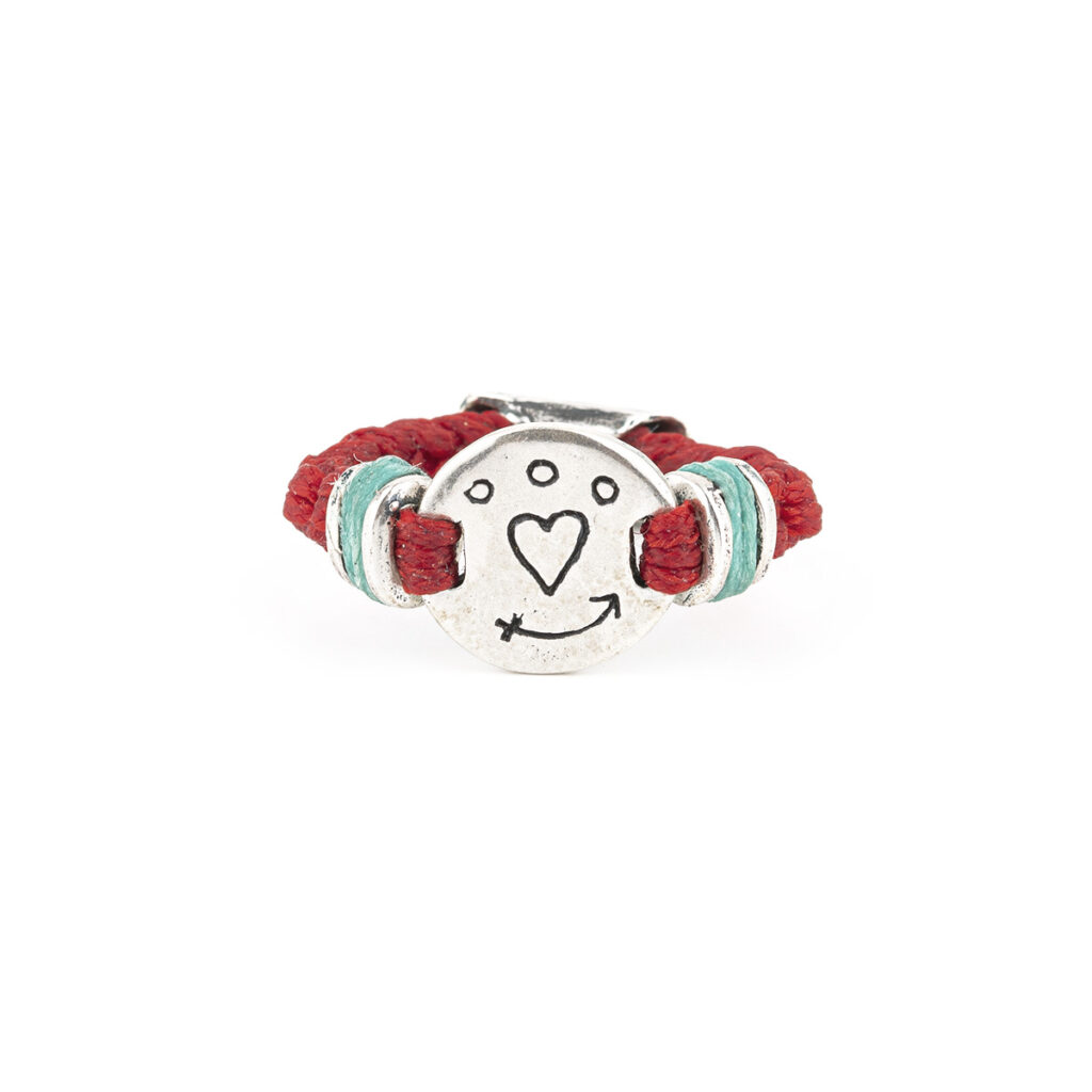 Holding Love Ring 935° Sterling Silver