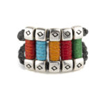 Colorblock Dumbells Δαχτυλίδι 935° Ασήμι