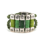 Colorblock Dumbells Δαχτυλίδι 935° Ασήμι - Image 4