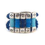 Colorblock Dumbells Δαχτυλίδι 935° Ασήμι - Image 5