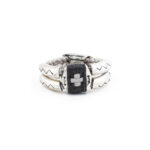 Faith Wrap Ring 935° Sterling Silver