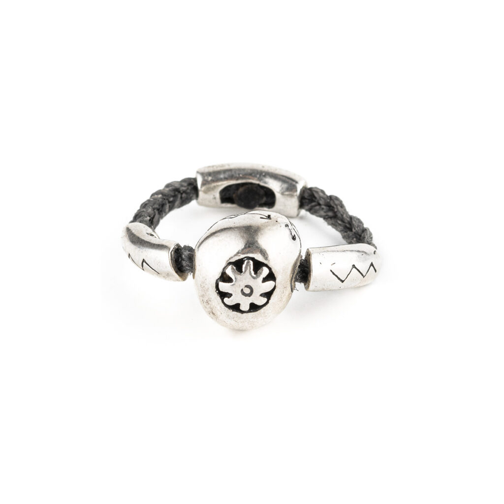Sun Ringball Ring 935° Sterling Silver