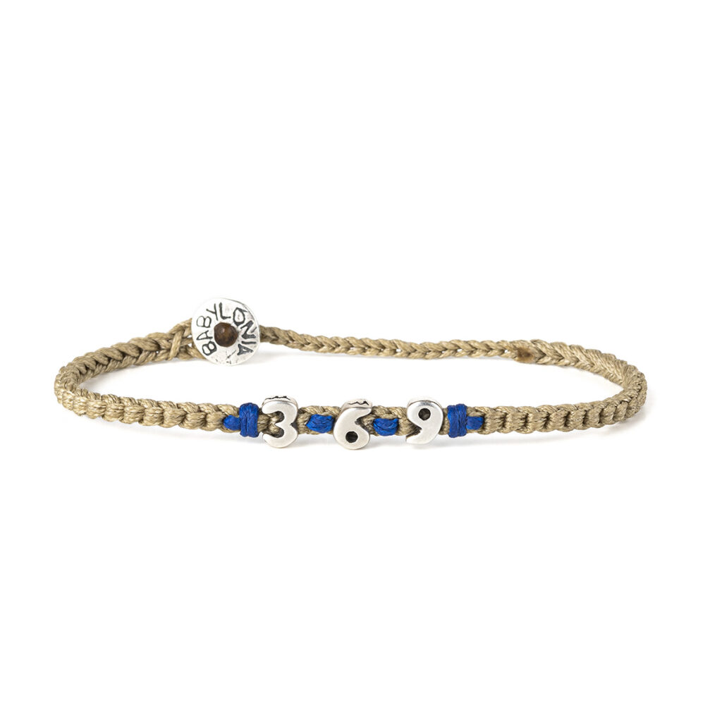 Count to 3 Bracelet 935° Sterling Silver
