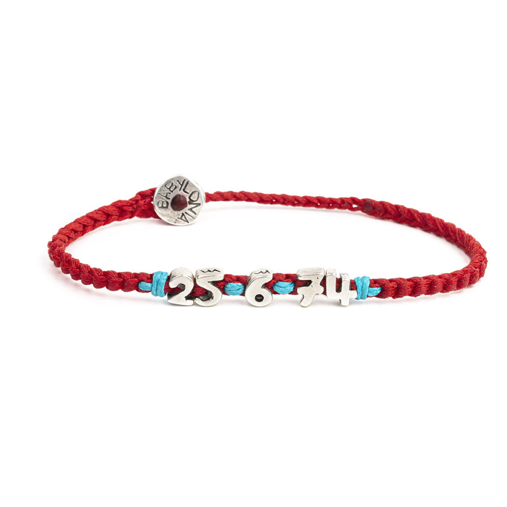 Count to 5 Bracelet 935° Sterling Silver