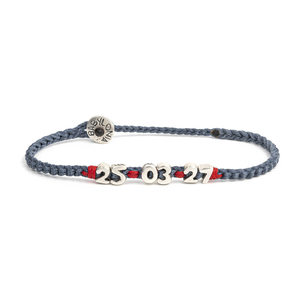 Count to 6 Bracelet 935° Sterling Silver