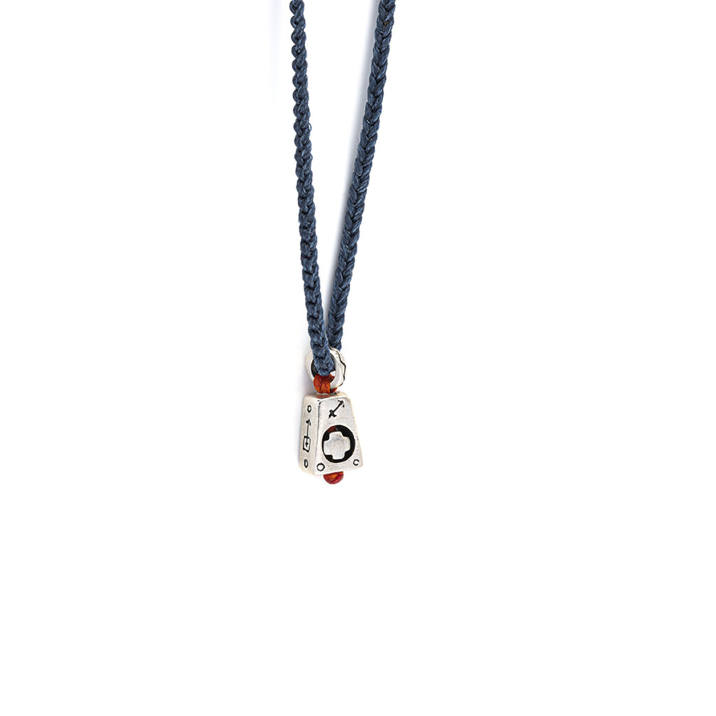 Boxed Faith Necklace 935° Sterling Silver