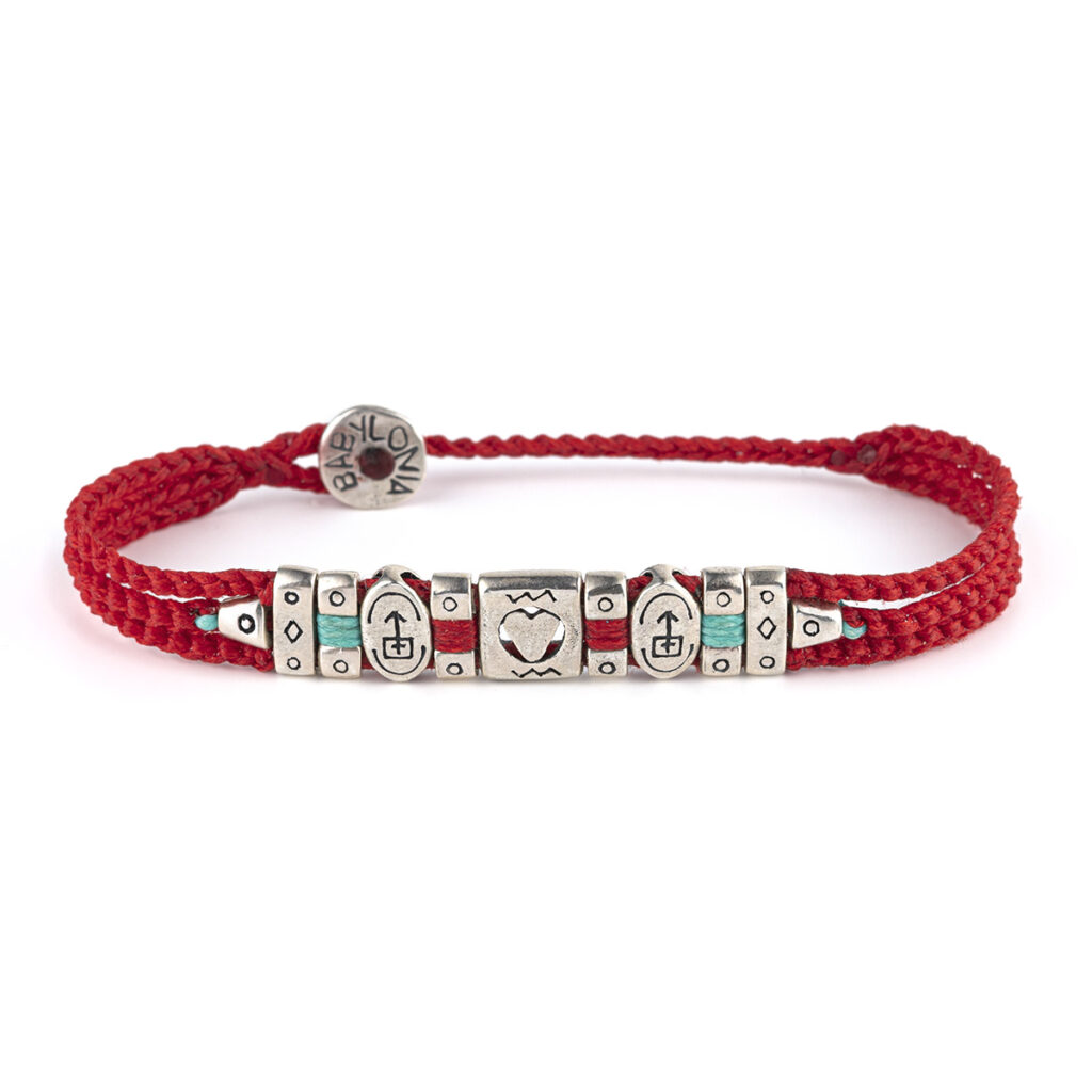 Circled Love Bracelet 935° Sterling Silver