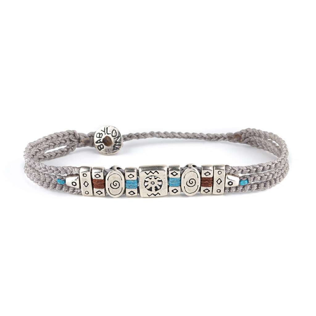 Circled Optimism Bracelet 935° Sterling Silver