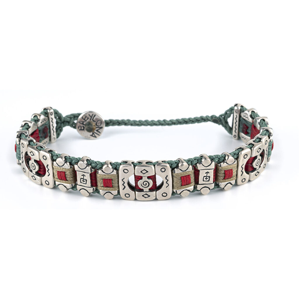 Soul in Parentheses Bracelet 935° Sterling Silver