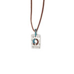 Round Around Necklace 935° Sterling Silver