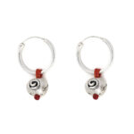 Soul Ball Earrings 935° Sterling Silver