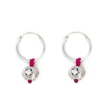 Oxygen Ball Earrings 935° Sterling Silver - Image 2