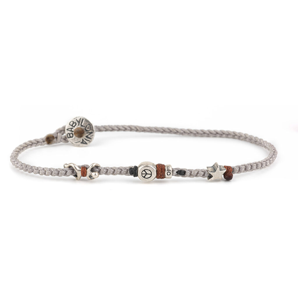 Bottle of Peace Bracelet 935° Sterling Silver