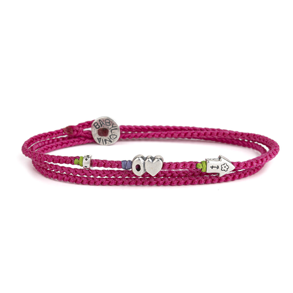 Love Two-way Wrap Bracelet 935° Sterling Silver