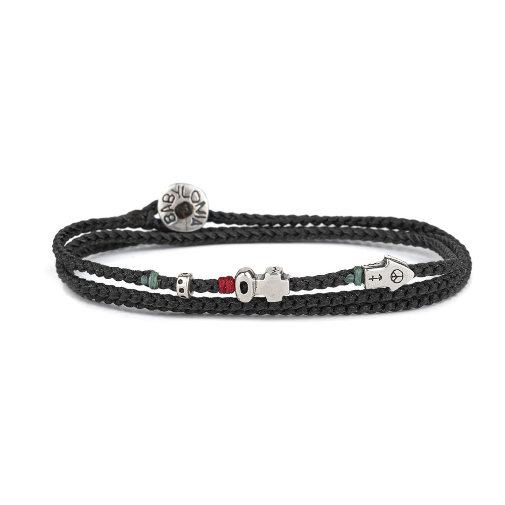 Faith Two-way Wrap Bracelet 935° Sterling Silver