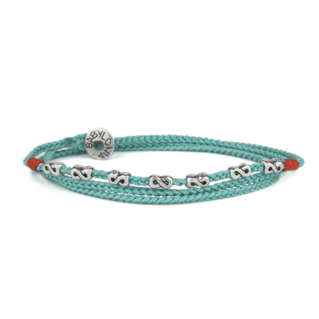 Infinity All around Wrap Bracelet 935° Sterling Silver