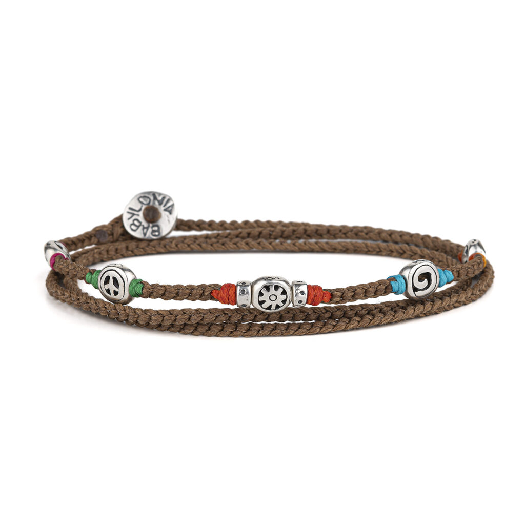 Around Optimism Wrap Bracelet 935° Sterling Silver