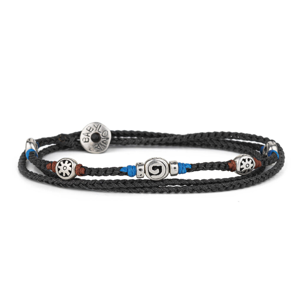 Around Soul Wrap Bracelet 935° Sterling Silver